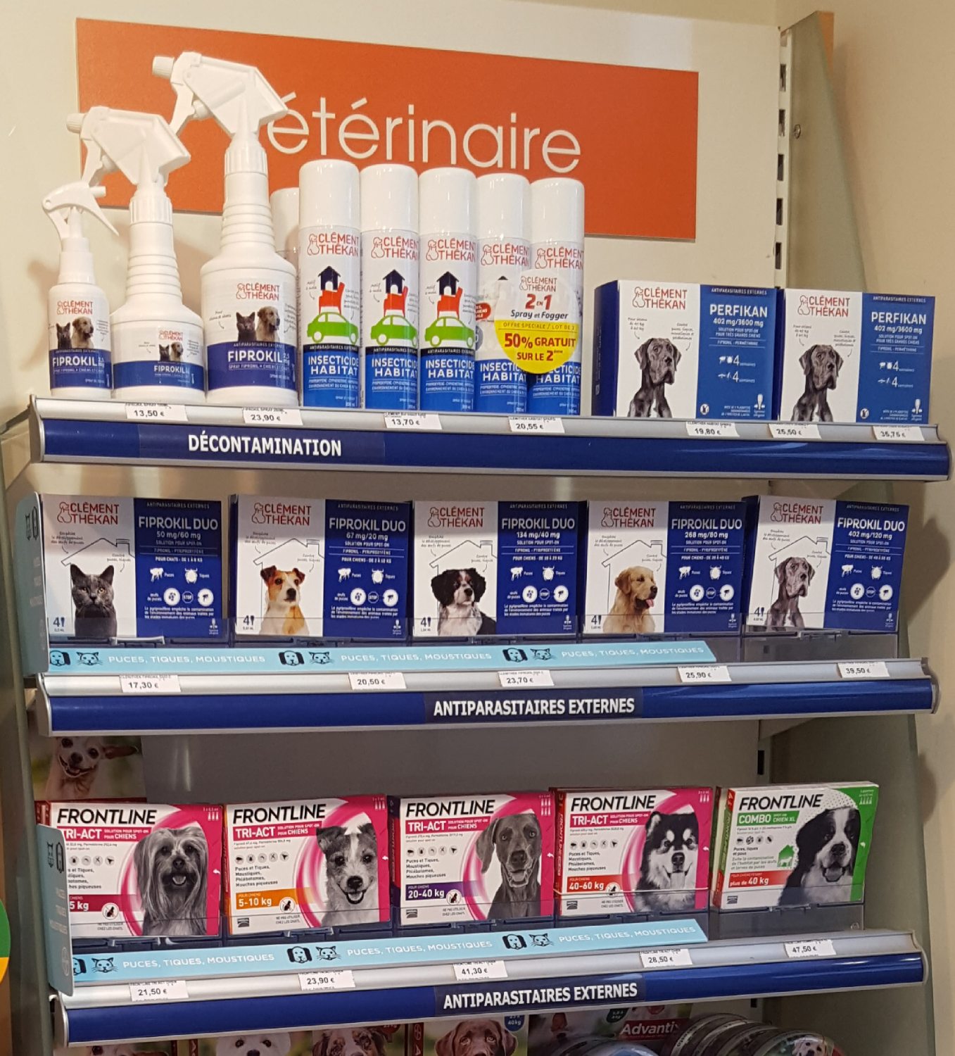 produits vétérinaires chiens pharmacie